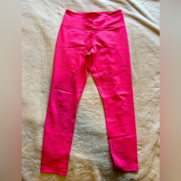 Zyia Light N Tight Hot Pink Stay Gold Leggings - Picture 3 of 3